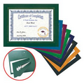 Certificate Holder - Leatherette Certificate Frame